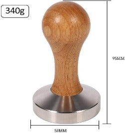 Kaffee-Pressstempel aus Stahl